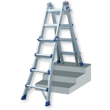 Hliníkový výsuvný rebrík 4 x 5